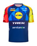 SANTINI Cycling short sleeve t-shirt - LIDL TREK 2026 FAN LINE