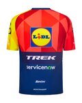 SANTINI Cycling short sleeve t-shirt - LIDL TREK 2026 FAN LINE