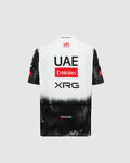 PISSEI Cycling short sleeve jersey - UAE TEAM EMIRATES 2025 REPLICA JR - white/black