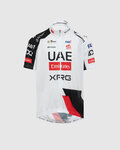 PISSEI Cycling short sleeve jersey - UAE TEAM EMIRATES - XRG 2026 REPLICA JUNIOR - white/black/red
