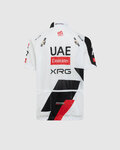 PISSEI Cycling short sleeve jersey - UAE TEAM EMIRATES - XRG 2026 REPLICA JUNIOR - white/black/red