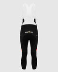 PISSEI Cycling long bib trousers - UAE TEAM EMIRATES - XRG 2025 REPLICA - white/black