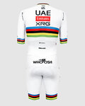 PISSEI Cycling skinsuit - TADEJ POGACAR WORLD CHAMP ROAD - white