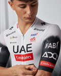 PISSEI Cycling skinsuit - UAE TEAM EMIRATES 2025 ROAD - black/white