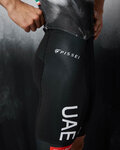 PISSEI Cycling skinsuit - UAE TEAM EMIRATES 2025 ROAD - black/white