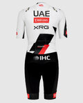 PISSEI Cycling skinsuit - UAE TEAM EMIRATES - XRG 2026 - black/white