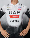PISSEI Cycling short sleeve jersey - UAE TEAM EMIRATES 2025 REPLICA - white/black