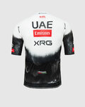 PISSEI Cycling short sleeve jersey - UAE TEAM EMIRATES 2025 REPLICA - white/black