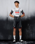 PISSEI Cycling short sleeve jersey - UAE TEAM EMIRATES 2025 REPLICA - white/black