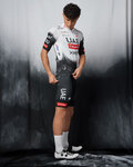 PISSEI Cycling short sleeve jersey - UAE TEAM EMIRATES 2025 REPLICA - white/black