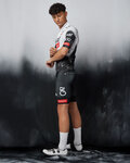 PISSEI Cycling short sleeve jersey - UAE TEAM EMIRATES 2025 REPLICA - white/black