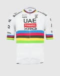 PISSEI Cycling short sleeve jersey - TADEJ POGACAR WORLD CHAMP REPLICA - white