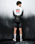 PISSEI Cycling winter long sleeve jersey - UAE TEAM EMIRATES - XRG 2025 REPLICA - white/black