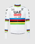 PISSEI Cycling winter long sleeve jersey - UAE TEAM EMIRATES 2024 - multicolour
