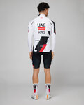 PISSEI Cycling summer long sleeve jersey - UAE TEAM EMIRATES - XRG 2026 REPLICA - white/red/black