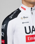 PISSEI Cycling summer long sleeve jersey - UAE TEAM EMIRATES - XRG 2026 REPLICA - white/red/black