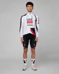 PISSEI Cycling summer long sleeve jersey - UAE TEAM EMIRATES - XRG 2026 REPLICA - white/red/black