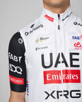 PISSEI Cycling gilet - UAE TEAM EMIRATES 2026 REPLICA - white/red/black