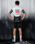 PISSEI Cycling gilet - UAE TEAM EMIRATES 2025 - white/black