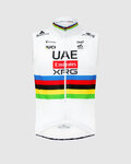 PISSEI Cycling gilet - TADEJ POGACAR WORLD CHAMP REPLICA - white