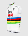 PISSEI Cycling gilet - TADEJ POGACAR WORLD CHAMP REPLICA - white