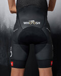 PISSEI Cycling bib shorts - UAE TEAM EMIRATES 2025 REPLICA - black