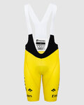 PISSEI Cycling bib shorts - UAE TEAM EMIRATES 2024 REPLICA SANREMO - TDF 24 - yellow