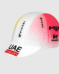 PISSEI Cycling hat - UAE TEAM EMIRATES - GIRO + TOUR 24 - white/pink/yellow