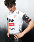 PISSEI Cycling short sleeve t-shirt - UAE TEAM EMIRATES 2025  - white/black