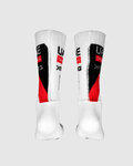 PISSEI Cyclingclassic socks - UAE TEAM EMIRATES 2026 AERO - white/red/black