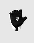PISSEI Cycling fingerless gloves - UAE TEAM EMIRATES XRG 2025 - white/black