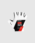 PISSEI Cycling fingerless gloves - UAE TEAM EMIRATES 2026 REPLICA - white/red/black