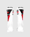 PISSEI Cyclingclassic socks - UAE TEAM EMIRATES - XRG 2026  - white/black/red