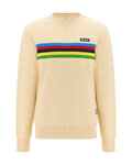 SANTINI hoodie - UCI WORLD CHAMPION - beige