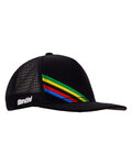 SANTINI Cycling hat - UCI WORLD CHAMPION - black