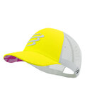 COMPRESSPORT Cycling hat - TRUCKER CAP - yellow/grey
