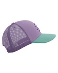 COMPRESSPORT Cycling hat - TRUCKER CAP - purple/light green