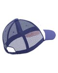 COMPRESSPORT Cycling hat - TRUCKER CUP - blue/white