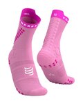 COMPRESSPORT Cyclingclassic socks - PRO RACING SOCKS V4.0 TRAIL - pink