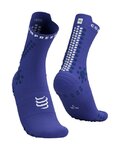COMPRESSPORT Cyclingclassic socks - PRO RACING SOCKS V4.0 TRAIL - blue