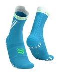 COMPRESSPORT Cyclingclassic socks - PRO RACING SOCKS V4.0 TRAIL - blue