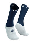 COMPRESSPORT Cyclingclassic socks - PRO RACING V4.0 BIKE - white/blue