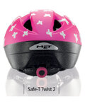 MET Cycling helmet - SUPER BUDDY - pink/white