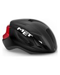 MET Cycling helmet - STRALE - black/red