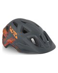 MET Cycling helmet - ELDAR - grey/orange