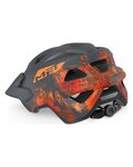 MET Cycling helmet - ELDAR - grey/orange