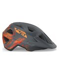 MET Cycling helmet - ELDAR - grey/orange