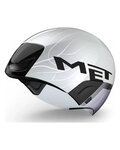 MET Cycling helmet - CODATRONCA - white/silver