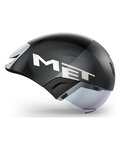 MET Cycling helmet - CODATRONCA - black/silver