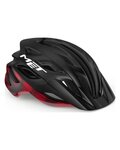 MET Cycling helmet - VELENO - black/red